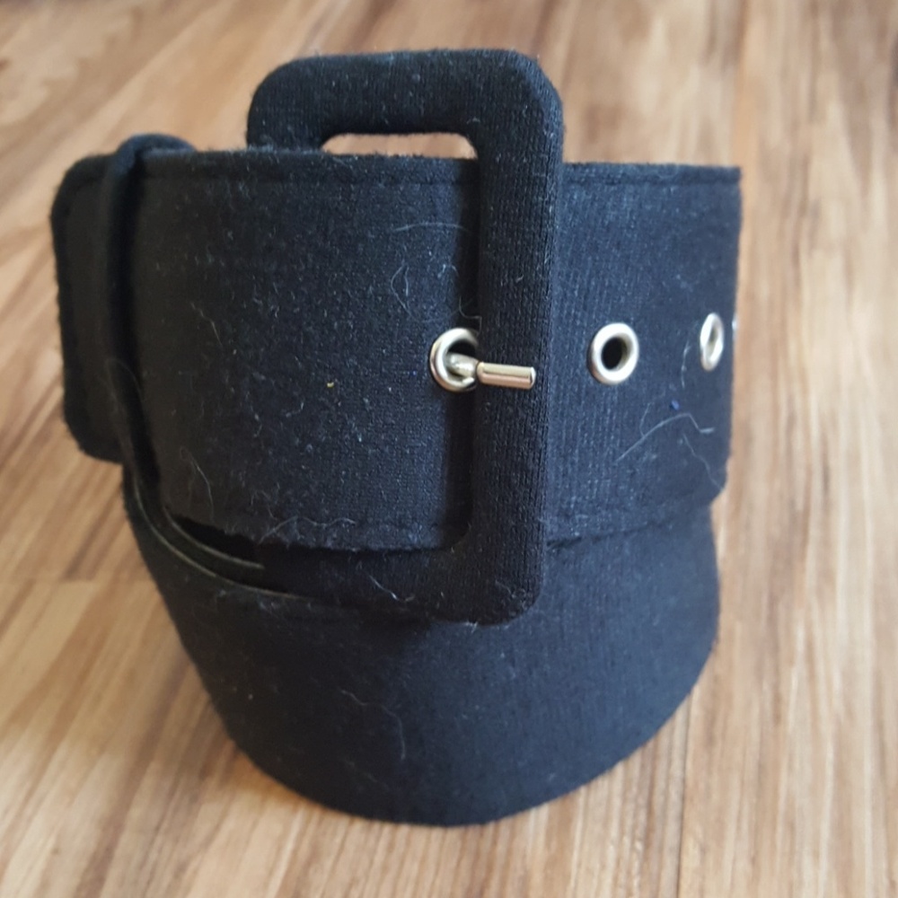 Thick Black Belt